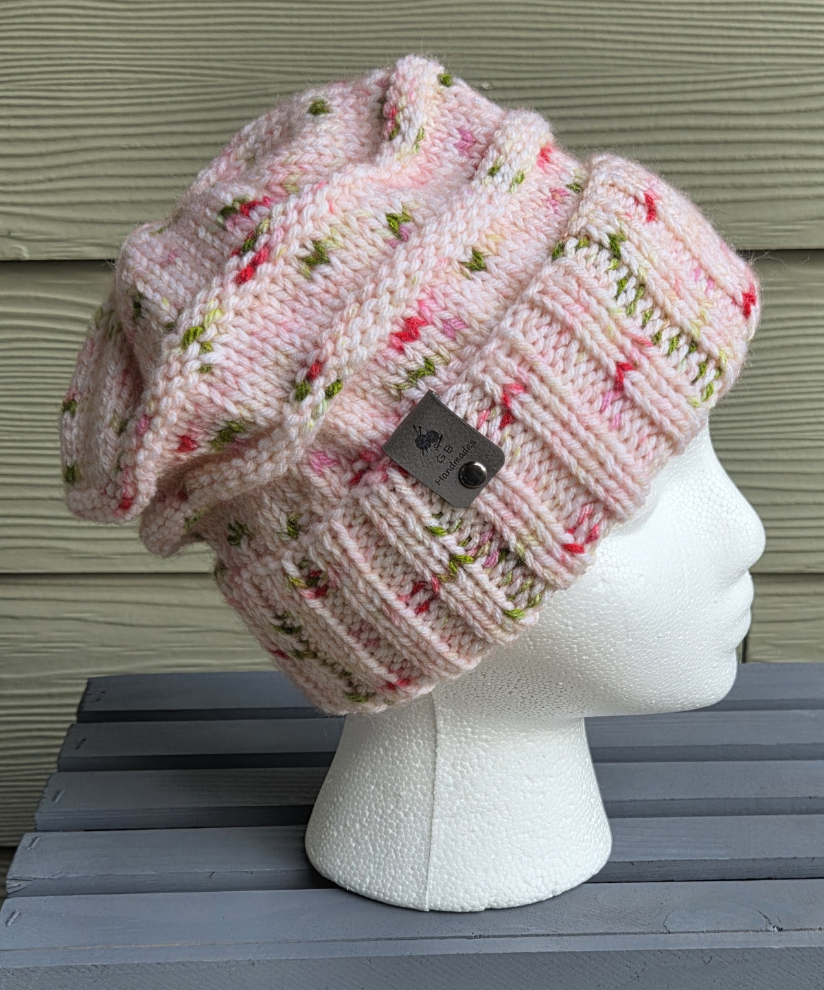 Strawberry Matcha Beanie