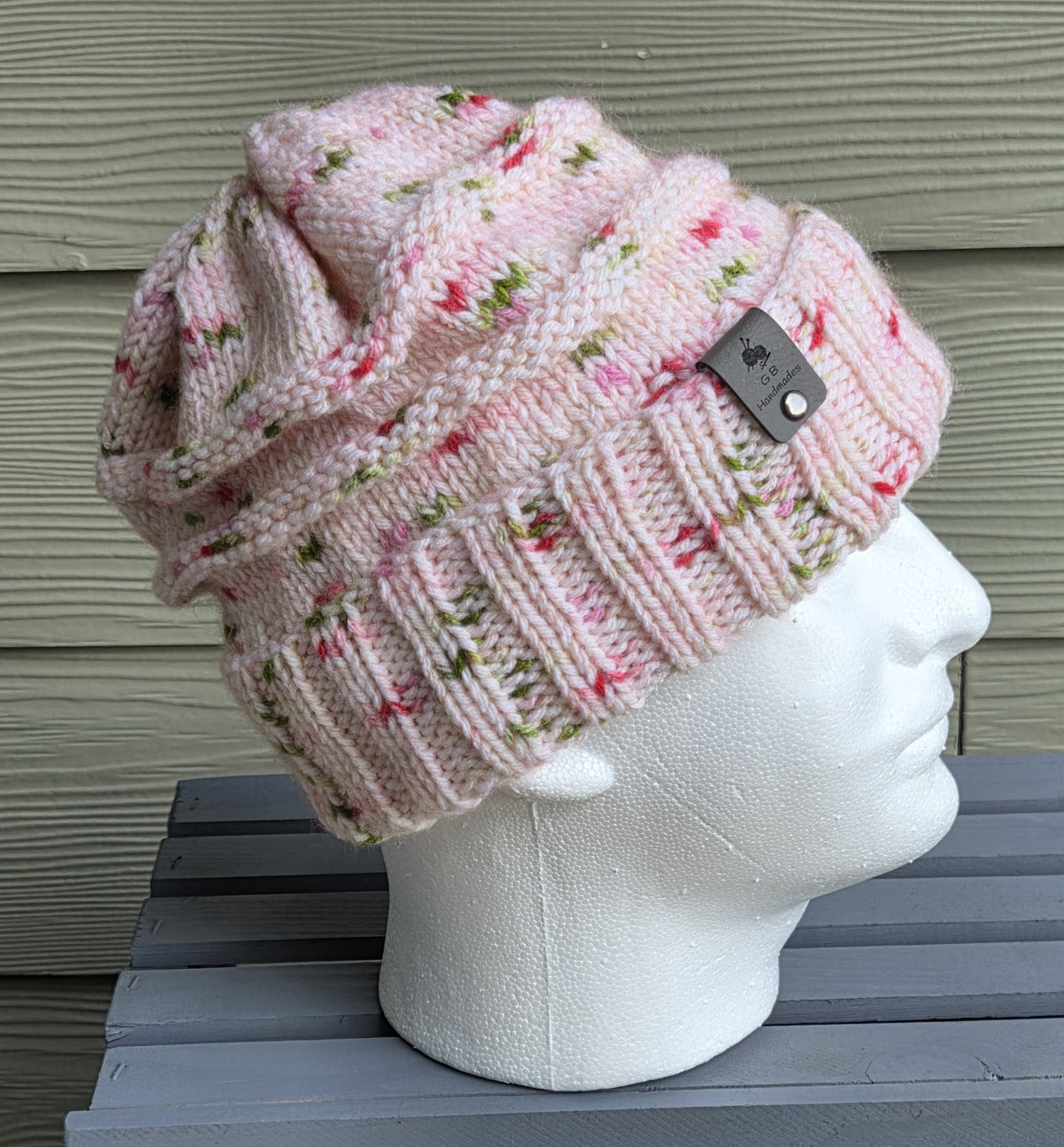 Strawberry Matcha Beanie