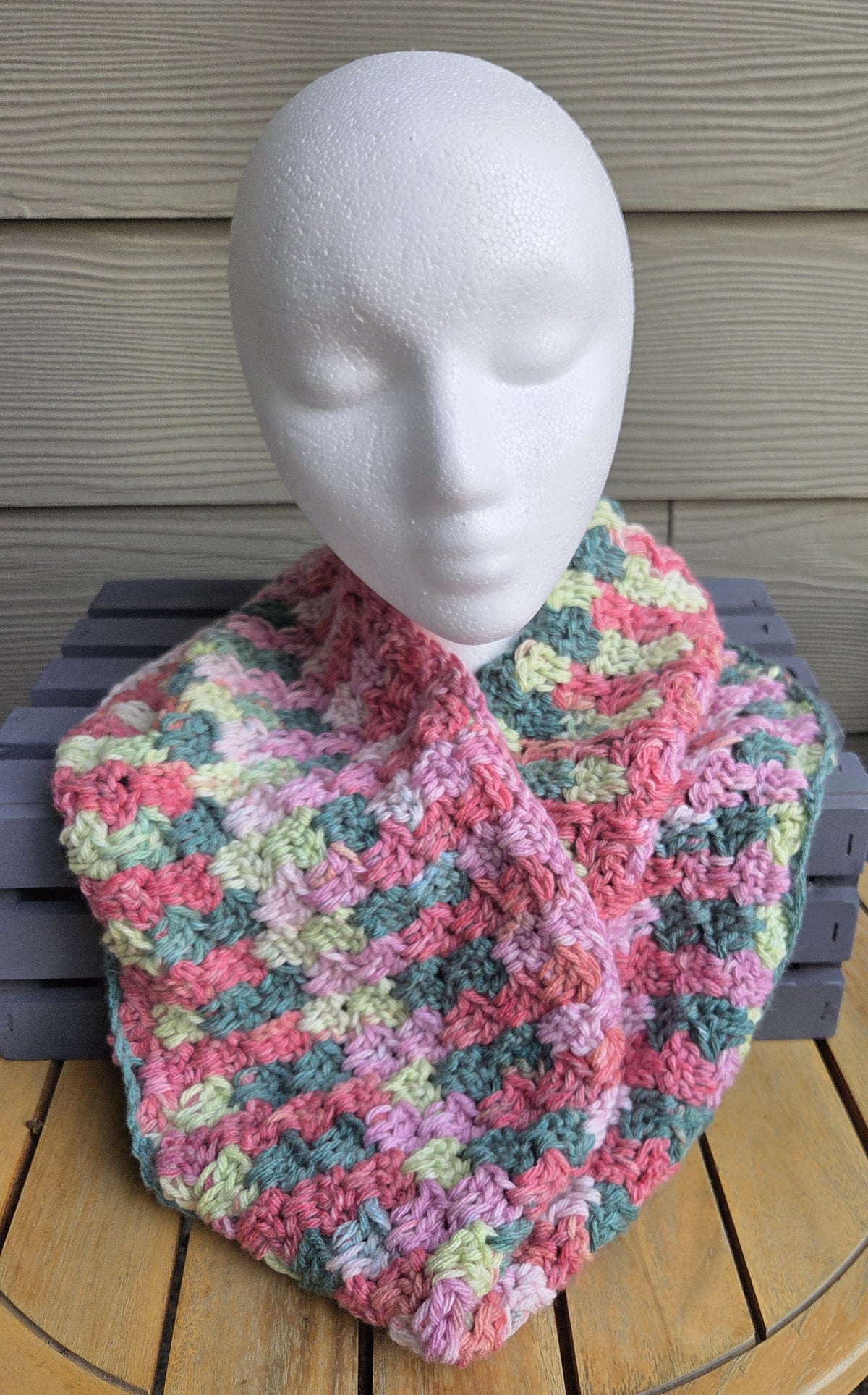 Watermelon Twist Cowl